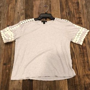 J. Crew Heathered Grey T-shirt